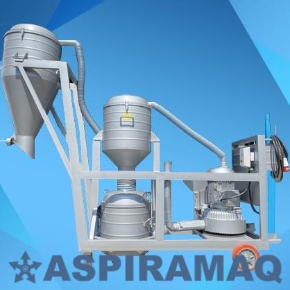 Sugador de grãos/ Aspirador de pó Industrial V170 e V120 Descarga Original