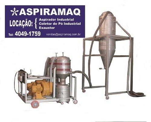 Aspirador industrial para grãos