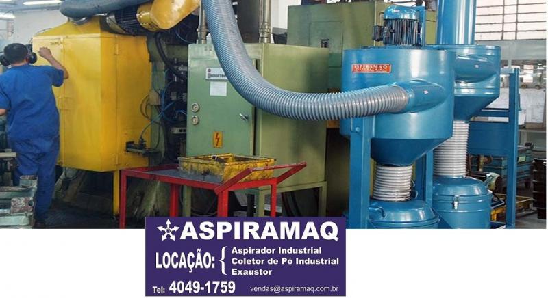 Aspirador industrial para óleo